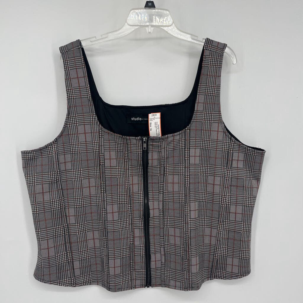 Studio Slvls Plaid Corset