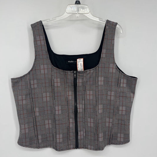 Studio Slvls Plaid Corset
