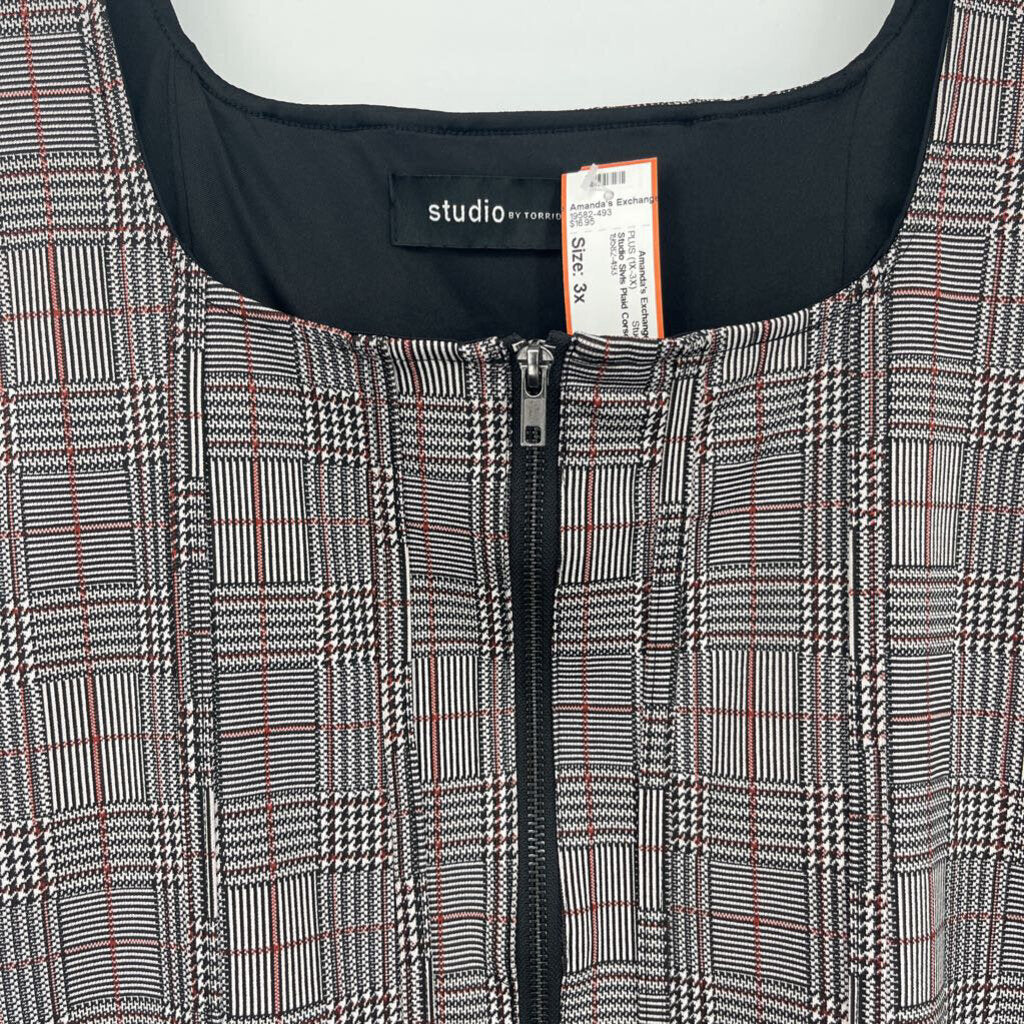 Studio Slvls Plaid Corset