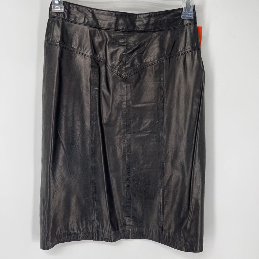 Pia Rucci Leather Skirt
