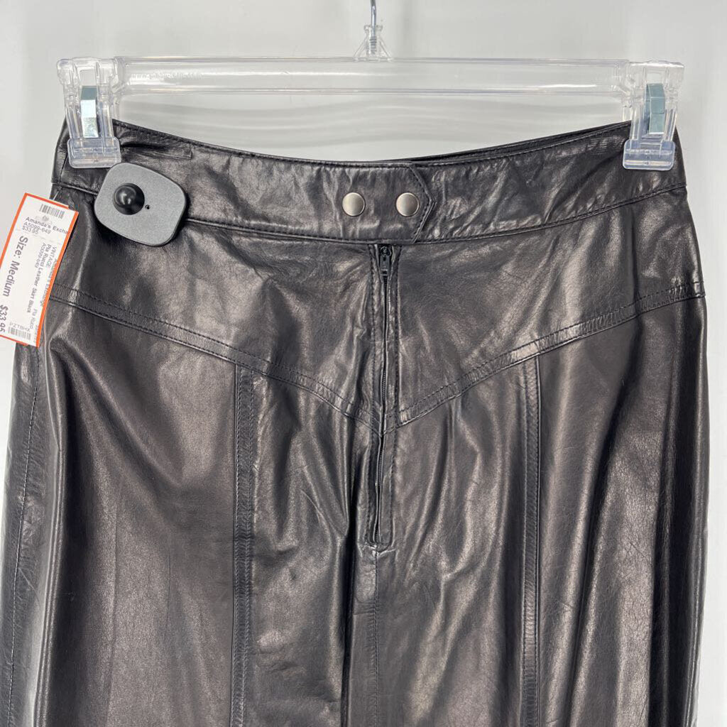 Pia Rucci Leather Skirt