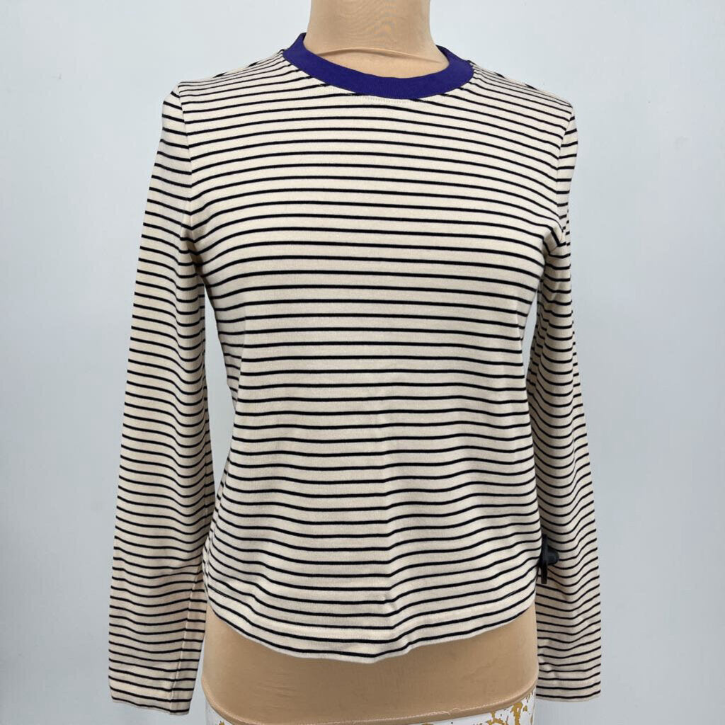 COS L/s Striped tee