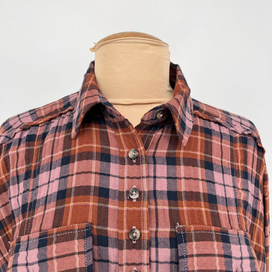 Pilcro L/s Plaid Shirt
