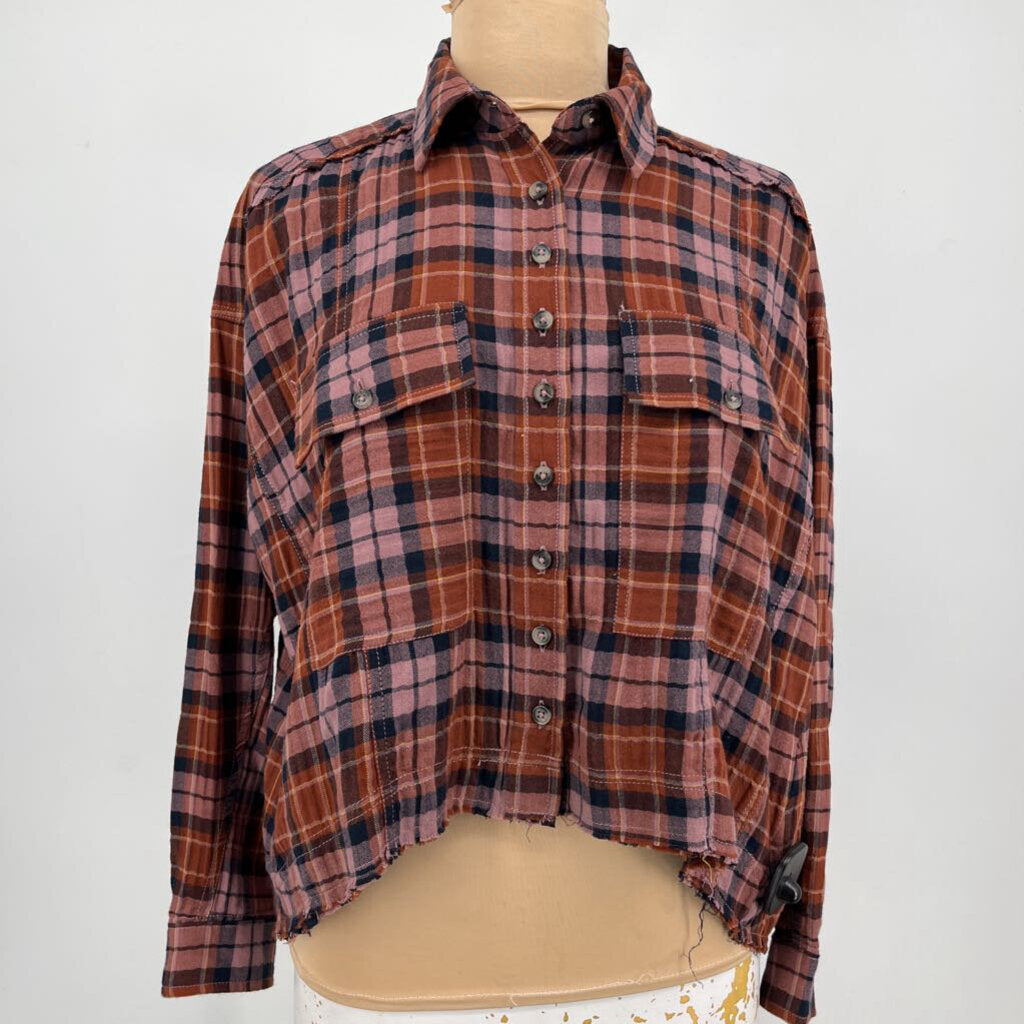 Pilcro L/s Plaid Shirt