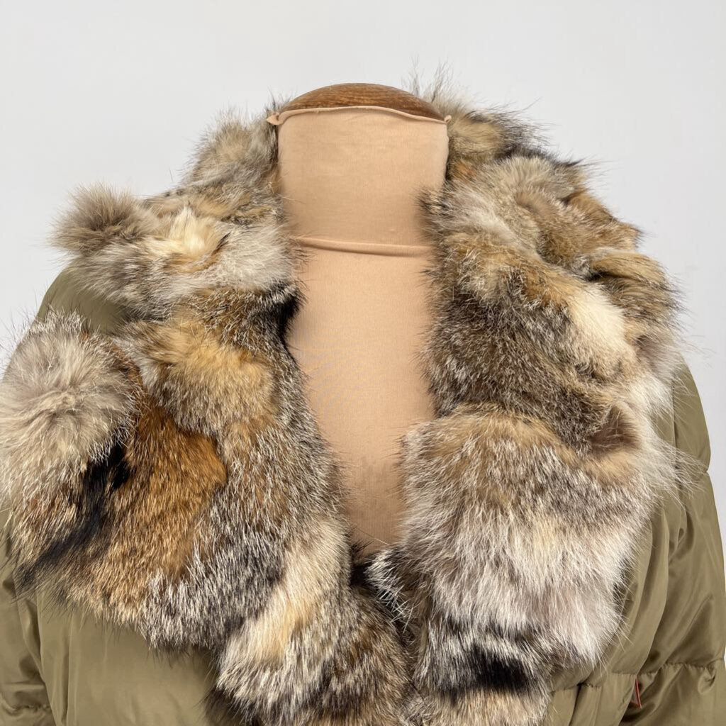 Add Down Parka w/Fox Trim