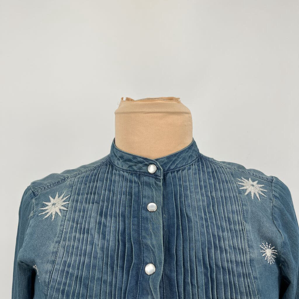 Johnny Was L/s Floral Shirt