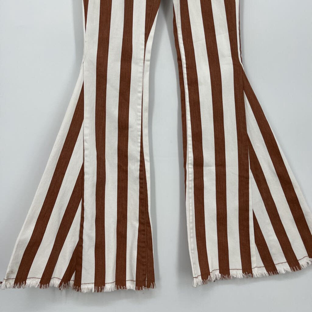 Bestto Striped Jeans