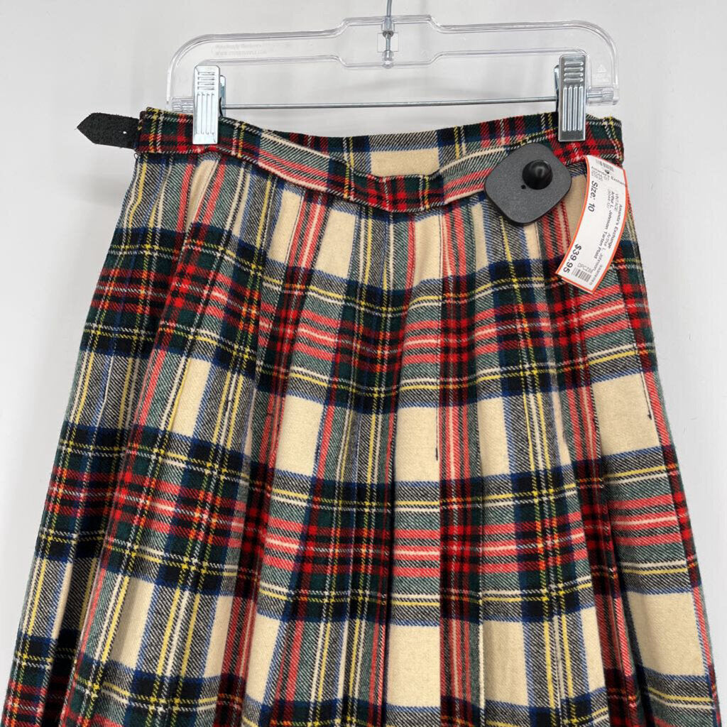 Arthur L. Johnson Tarten Plaid Skirt