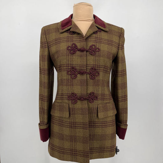 Jones NY Wool Plaid Jacket