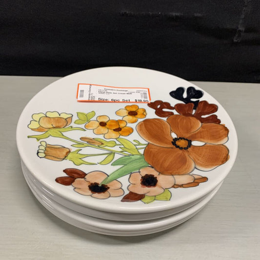 Floral Plate Set