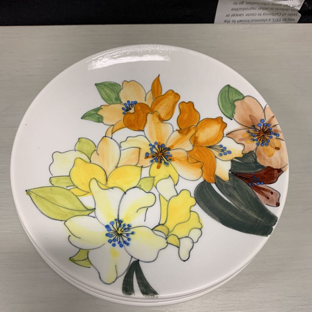 Floral Plate Set