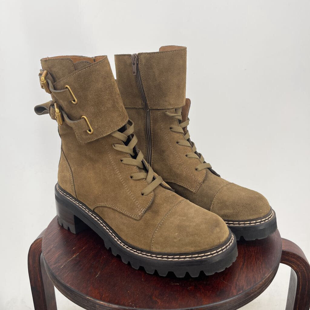 See by Chloe Combat Boots