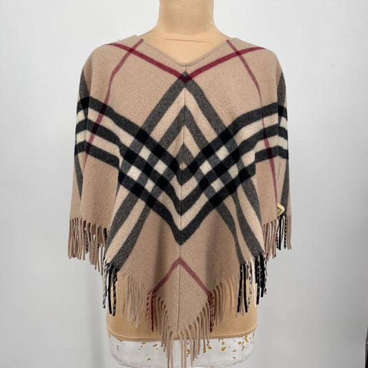 Y2K Burberry Poncho