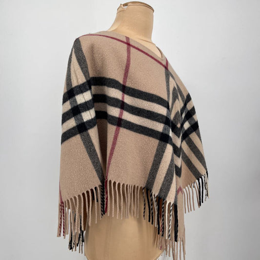 Y2K Burberry Poncho