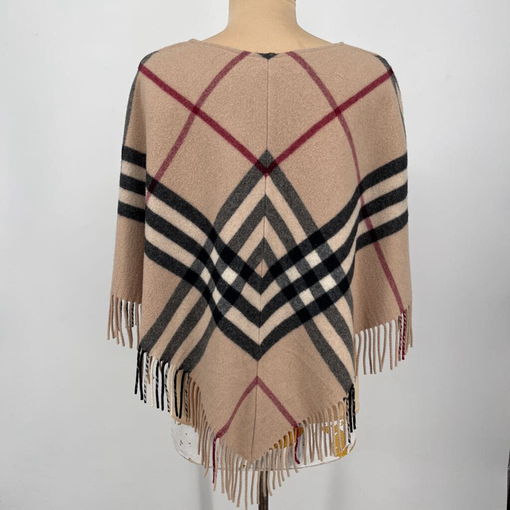Y2K Burberry Poncho