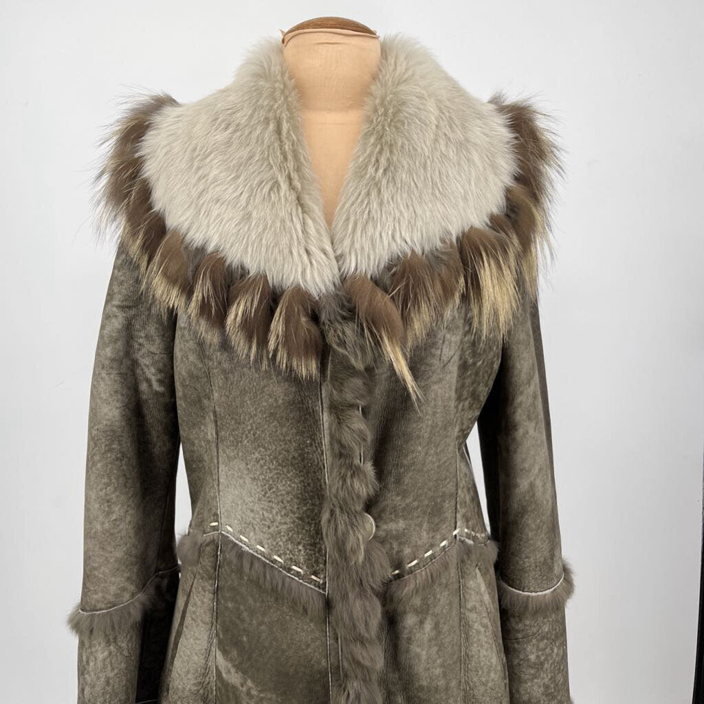 Sheepskin Fur Coat