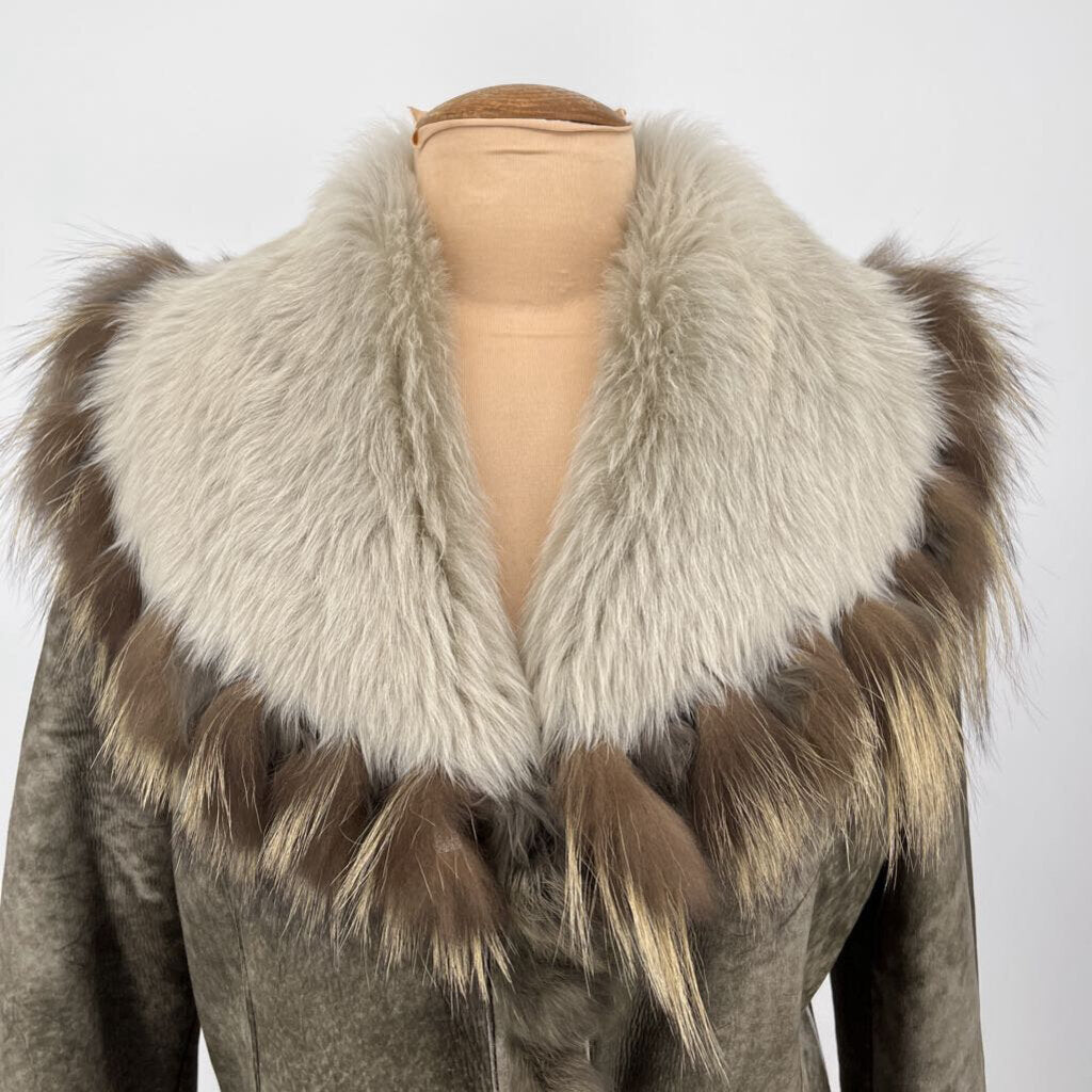 Sheepskin Fur Coat