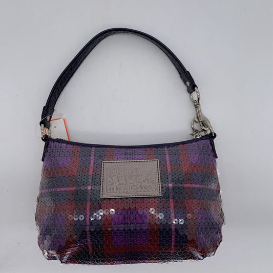 Sequined Small Coach Handbag