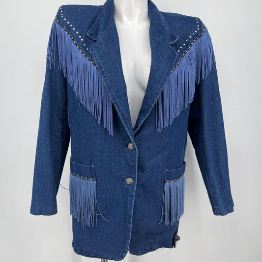 David David Fringed Jacket