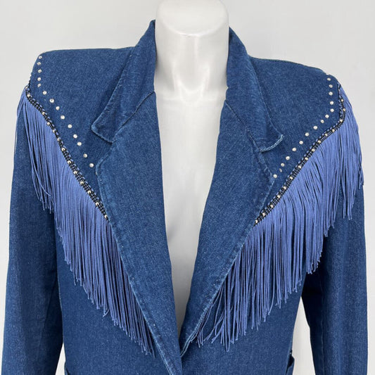 David David Fringed Jacket