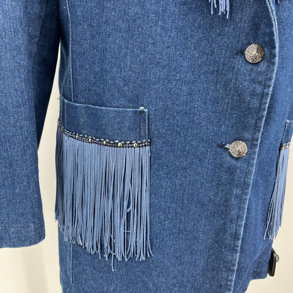 David David Fringed Jacket