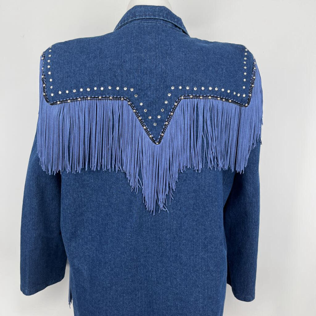 David David Fringed Jacket