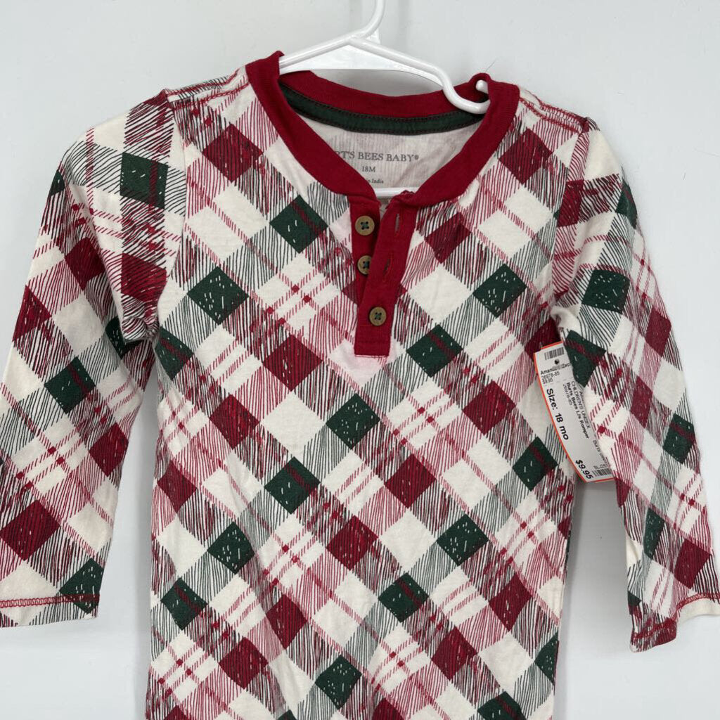 Burts Bees L/s Romper