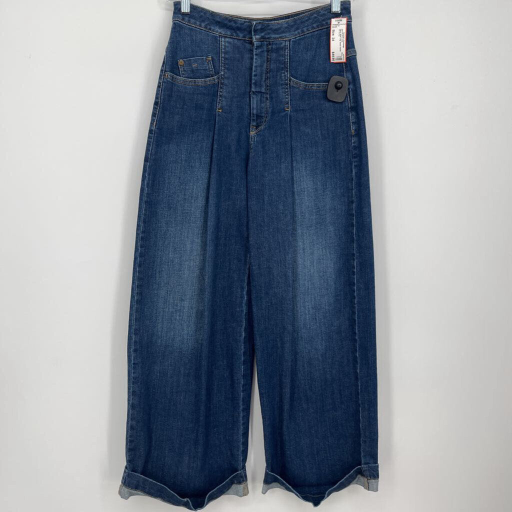 Pilcro Wide Leg Jeans