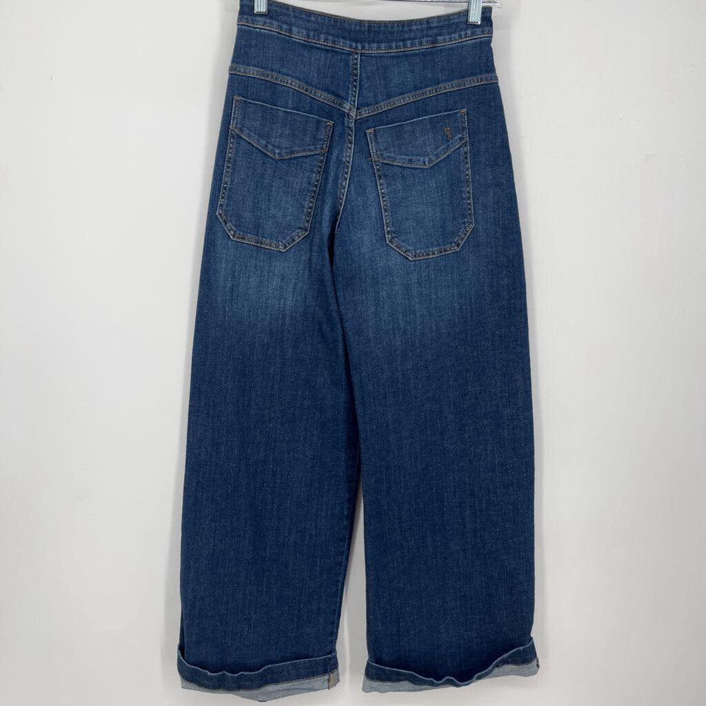 Pilcro Wide Leg Jeans