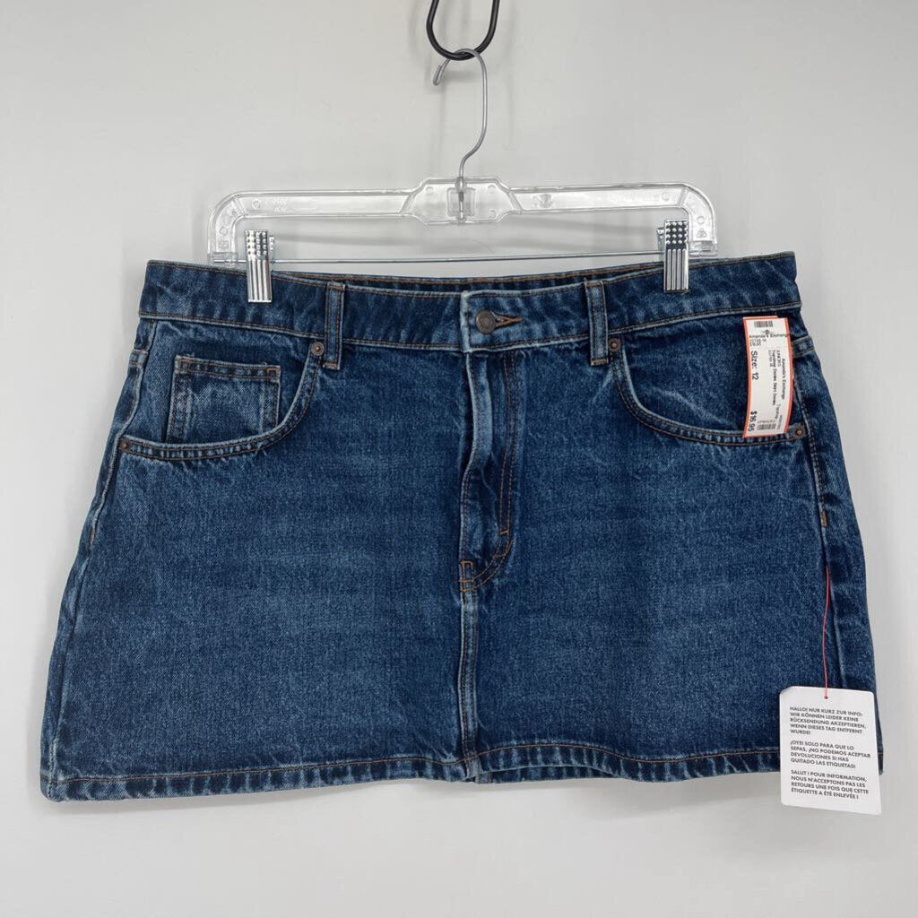 Topshop Denim Skirt