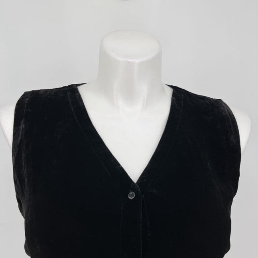 Eileen Fisher Sleeveless Velvet Shirt