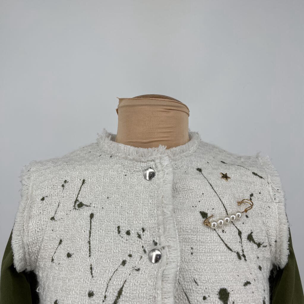 Anthropologie L/s Tweed Jacket