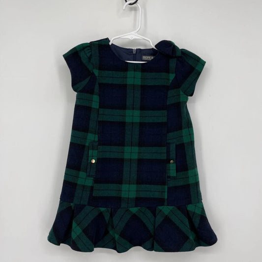 Hope & Henry Plaid Dress