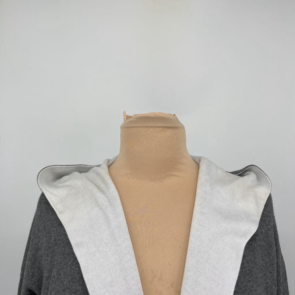 Eileen Fisher Hooded Open Sweater
