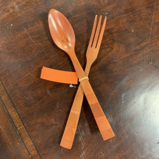 Wooden Salad Utensil Set