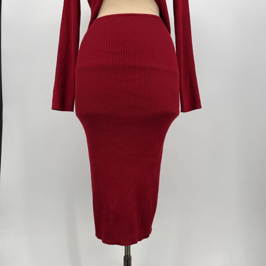 Say What L/s Knit Dress