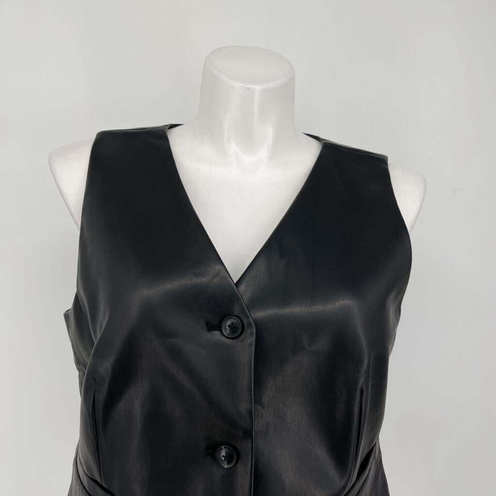 Loft Faux Leather Vest