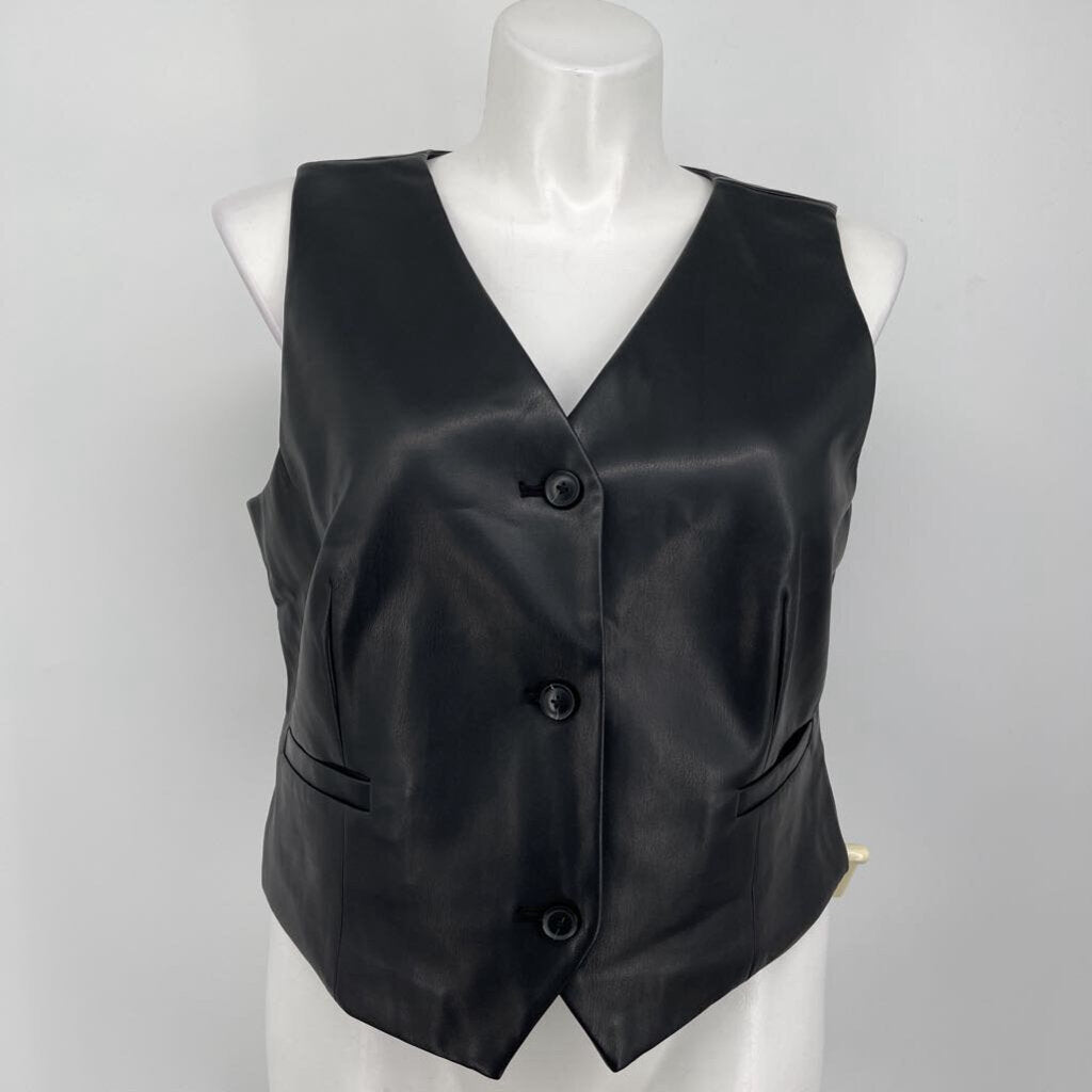 Loft Faux Leather Vest