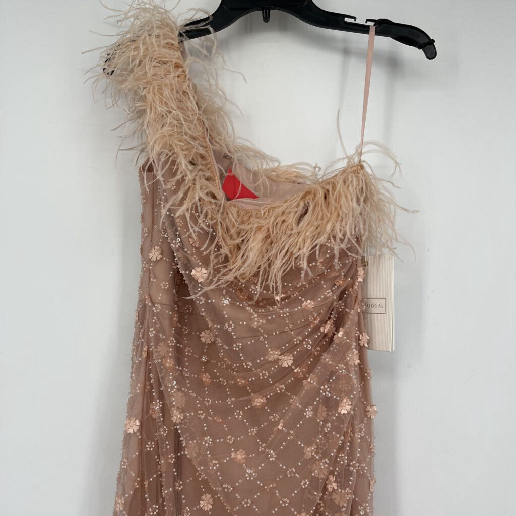 Mac Duggal one shoulder Gown