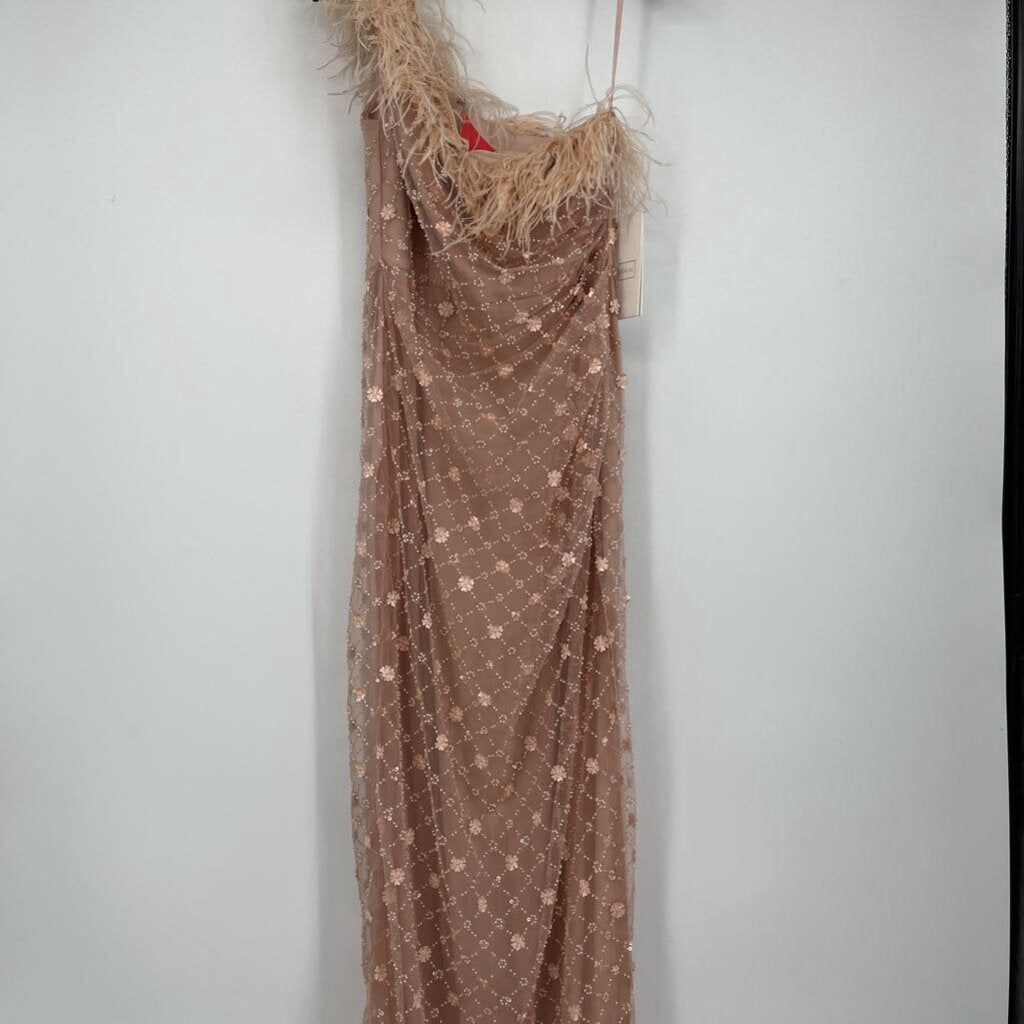 Mac Duggal one shoulder Gown