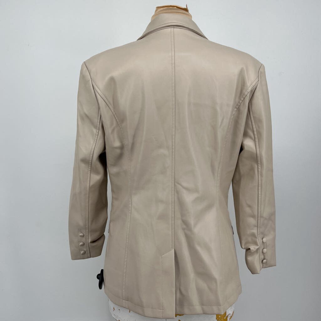 Fate faux leather Blazer