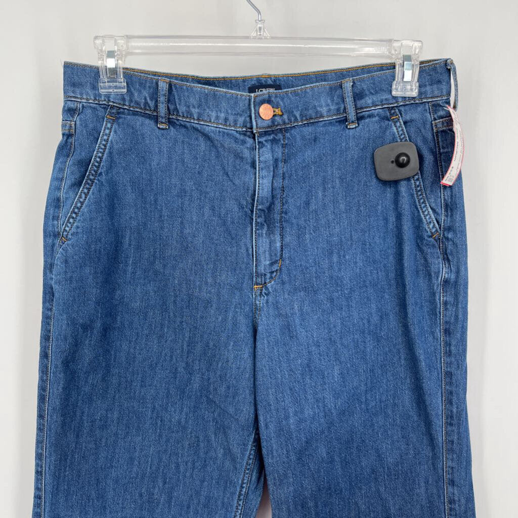 J Crew Wide Leg Jeans