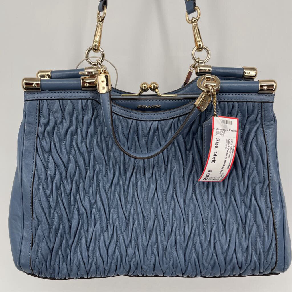 Coach Puckered Handbag