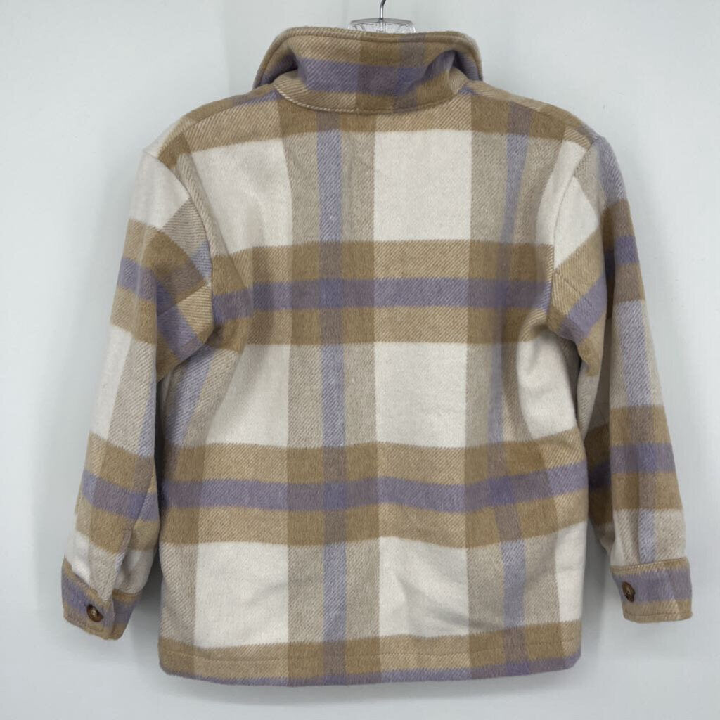 12PM Mon Ami Plaid Shacket