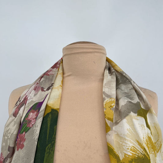 Turk & Turk Floral Scarf
