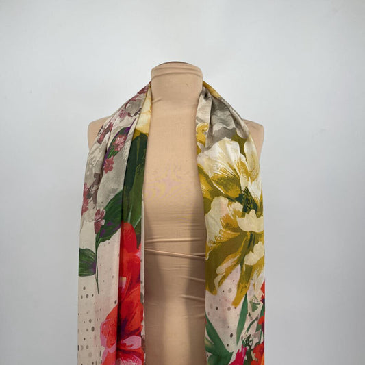 Turk & Turk Floral Scarf