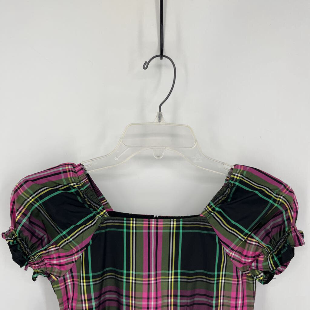 Crew Cuts S/s Plaid Dress
