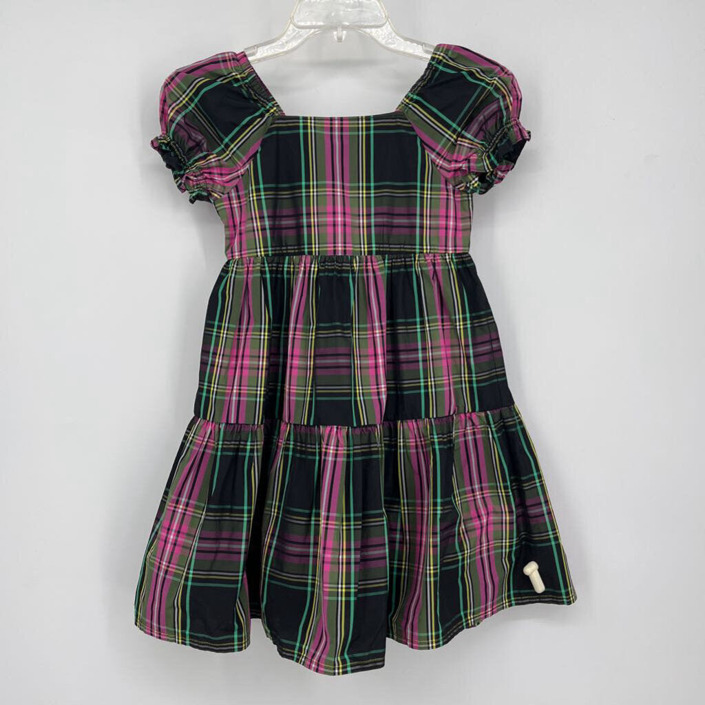 Crew Cuts S/s Plaid Dress