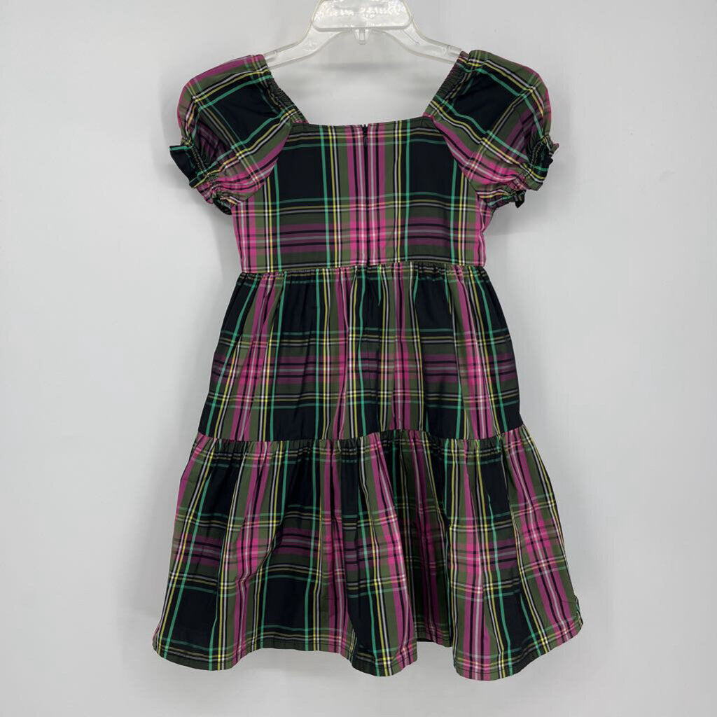 Crew Cuts S/s Plaid Dress