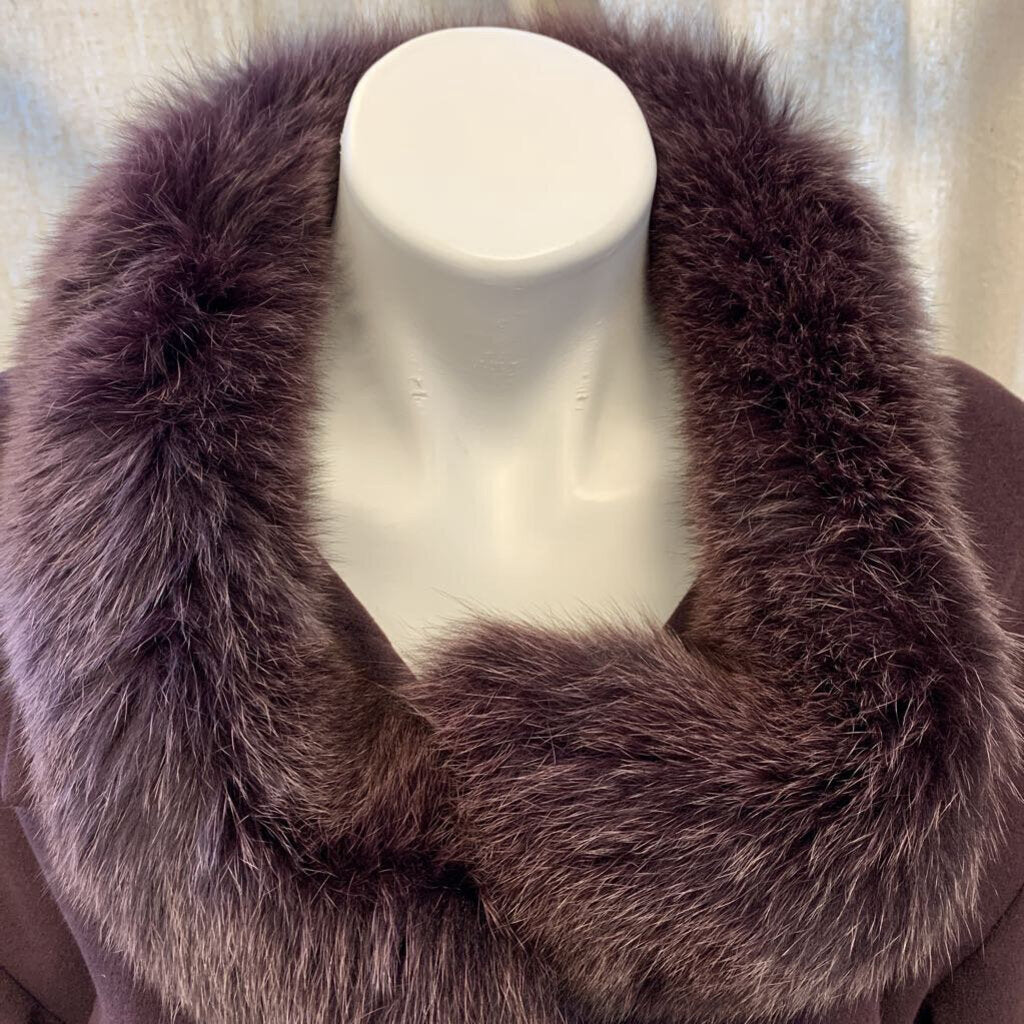 Escada Fur Collar Coat